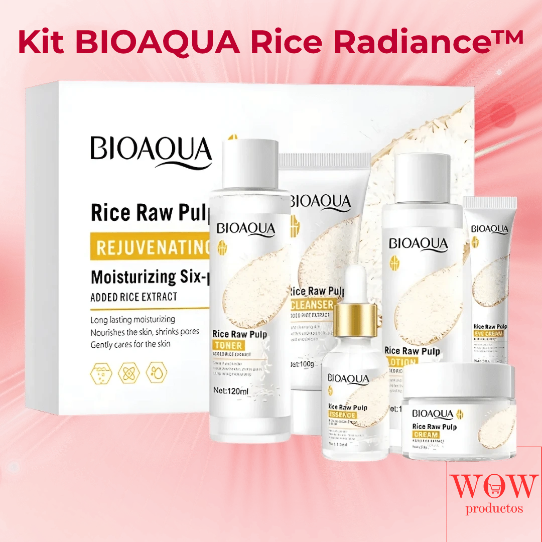 KIT BIOAQUA RICE RADIANCE™ | ✨ Deslumbra esta Navidad