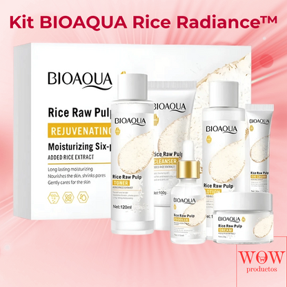 KIT BIOAQUA RICE RADIANCE™ | ✨ Deslumbra esta Navidad