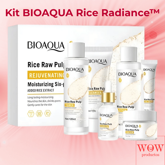 KIT BIOAQUA RICE RADIANCE™ | ✨ Deslumbra esta Navidad