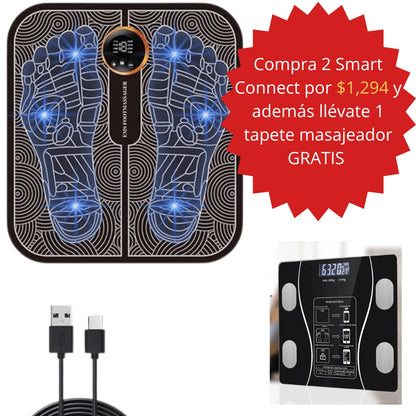 Smart Connect™ | Monitoreo Corporal Completo en tu Teléfono