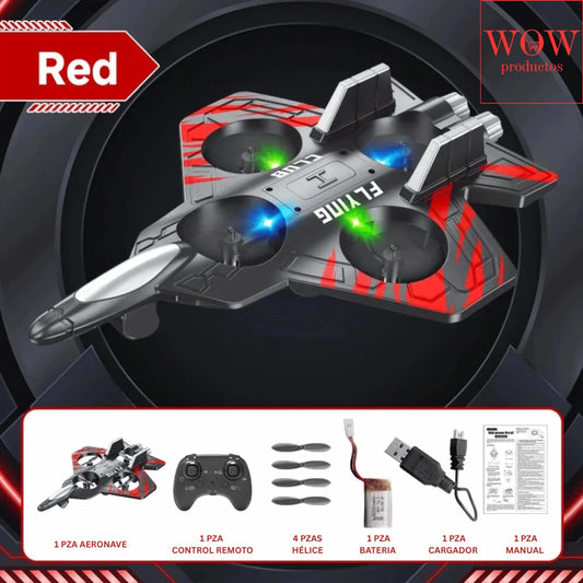 Dron Avión Thunder Charge 2.4 | Vuela como Avión-Divierte como Juguete