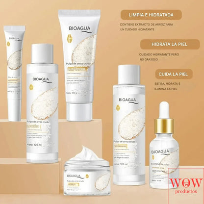 KIT BIOAQUA RICE RADIANCE™ | ✨ Deslumbra esta Navidad